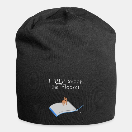 I DID sweep the floors! 3D CAD Sweep - Jersey Beanie