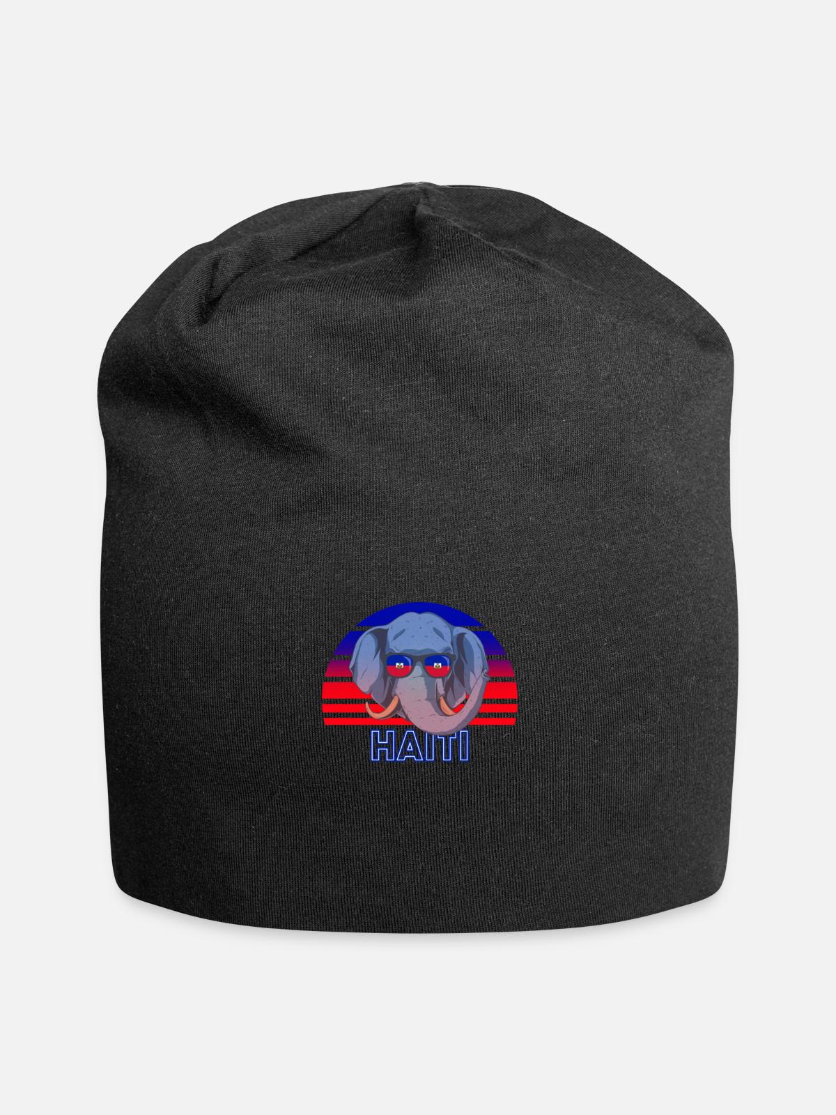 Haiti - Jersey Beanie - black - Front