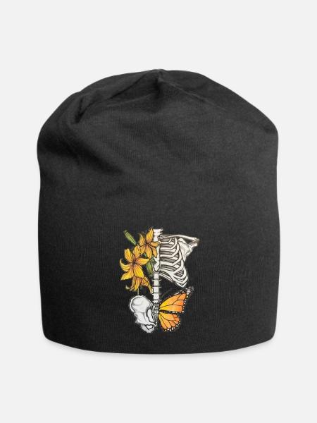 Skull are Good - Jersey Beanie - black - Front