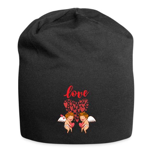Cupid Love Designs, cupid love angel vibration. - Jersey Beanie