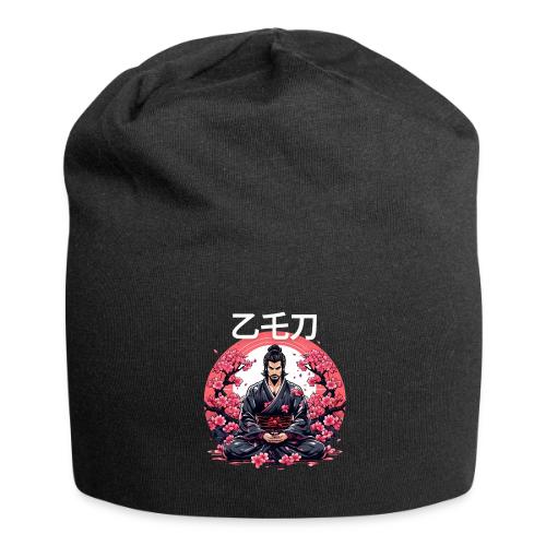 Zen Samurai: Japanese Warrior In Meditation - Jersey Beanie