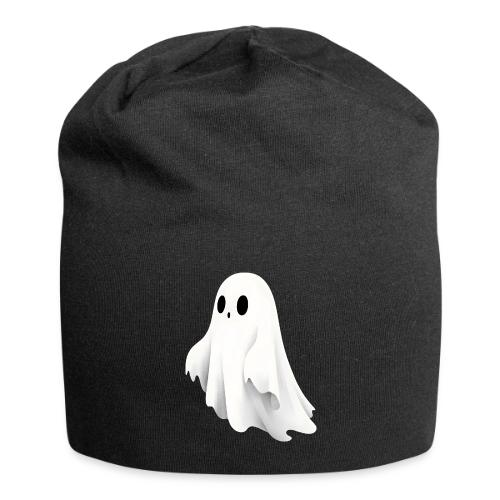 Cute Ghost Cartoon Design - Jersey Beanie
