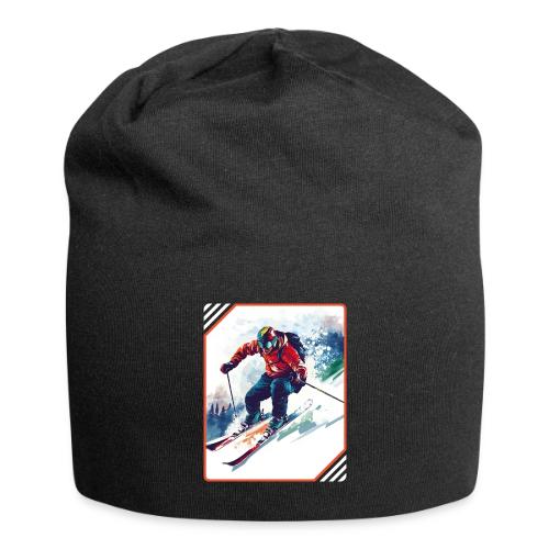 Skiing is Life - Jersey Beanie