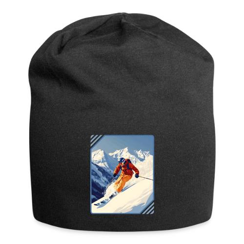Mountain Skiing Vibes - Jersey Beanie