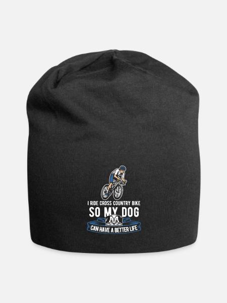 Endurance Biking Dog - Jersey Beanie - black - Front