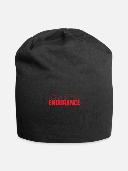 Horse Riding Endurance Riding - Jersey Beanie - black - Front