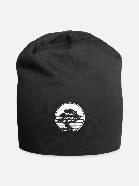 Bonsai - Jersey Beanie - black - Front