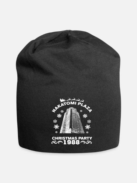 Nakatomi Plaza Christmas Party 1988 Men Boy Pop Cu - Jersey Beanie - black