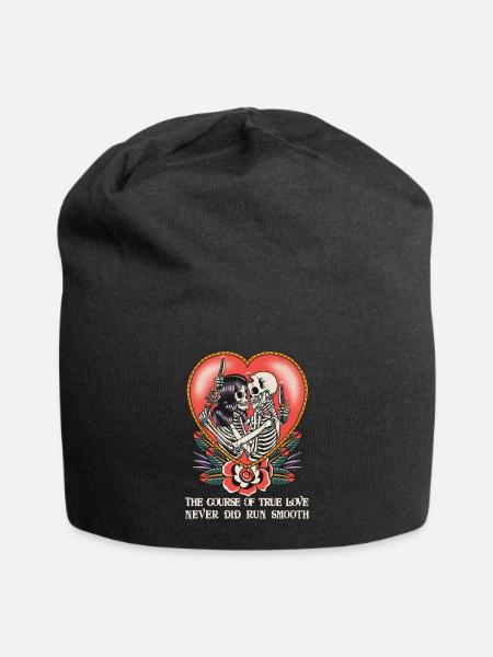 True Love William Shakespeare - Jersey Beanie - black - Front