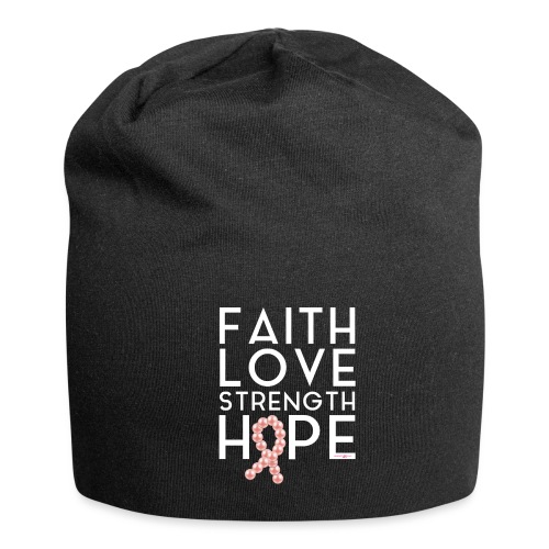 Faith Love Strength Hope - Jersey Beanie