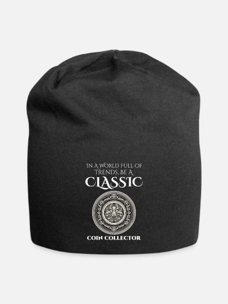 Classic Coin Collector - Jersey Beanie - black - Front