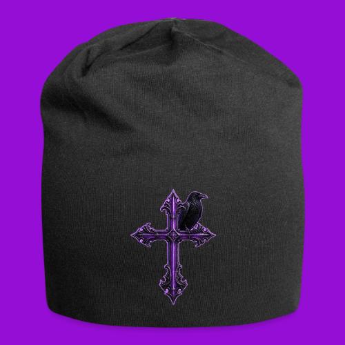 Gothix Raven Cross - Jersey Beanie
