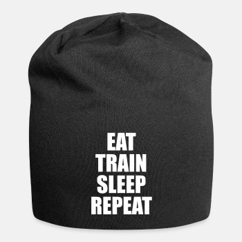 Eat train sleep repeat - Beanie