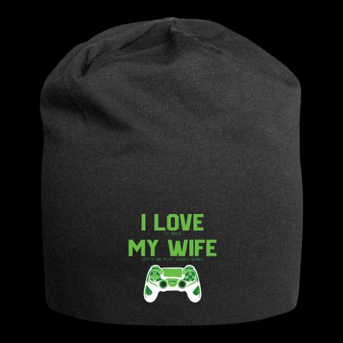I Love It When My Wife Lets Me Game - Jersey Beanie