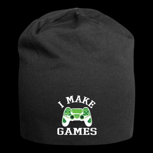 I Make Games - Game Dev - Jersey Beanie