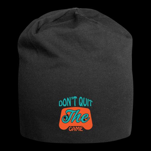 Don't Quit The Game! - Jersey Beanie