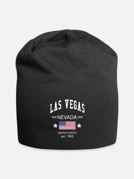 Las Vegas - Jersey Beanie - black