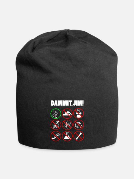 Star Just a Country Doctor - Jersey Beanie - black