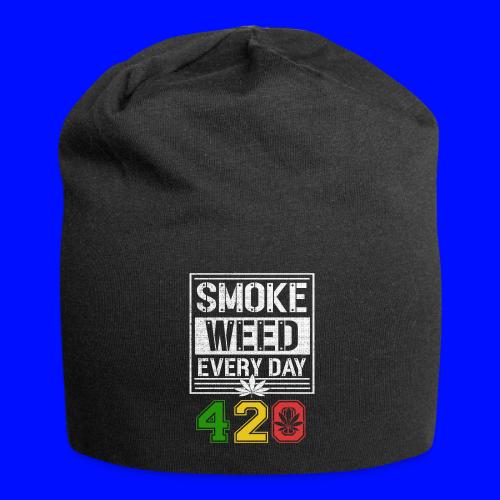 Hysterical 420 Everyday Smoker Weed Marijuana - Jersey Beanie