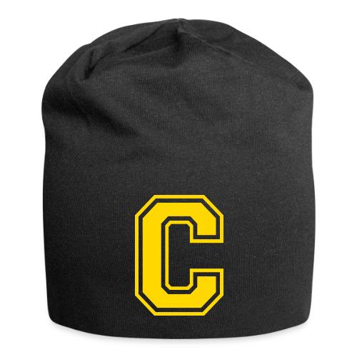 Letter C – Capital Athletic Alphabet Monogram - Jersey Beanie