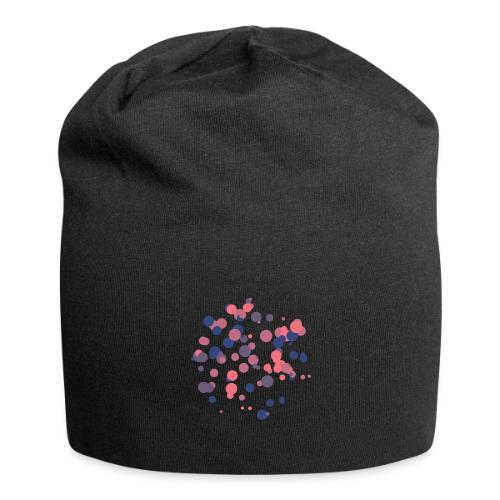 colored circles - Jersey Beanie