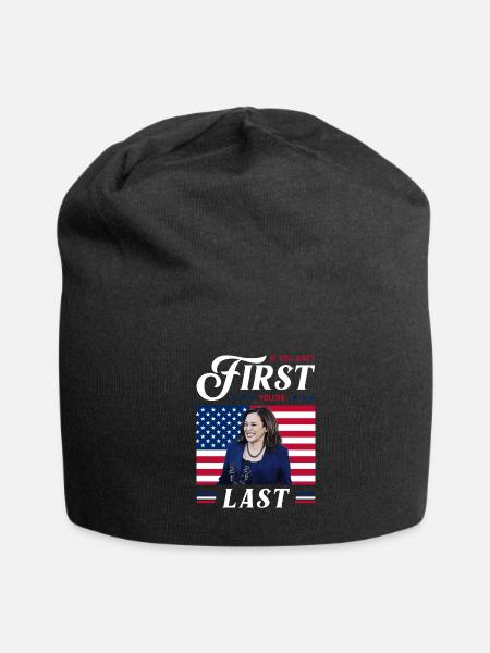 Kamala Harris, Kamala Harris Kamala, Harris - Jersey Beanie - black - Front