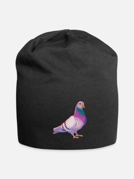 Pigeon - Jersey Beanie - black