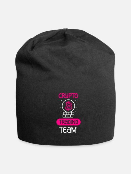 Crypto Trading Team Cryptos Trader Trade - Jersey Beanie - black - Front