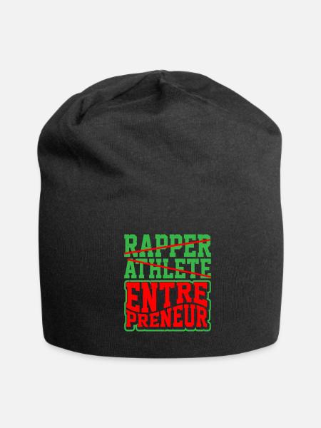 Rapper Athlete Entrepreneur 28 - Jersey Beanie - black - Front