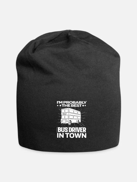 Bus Driver - Jersey Beanie - black