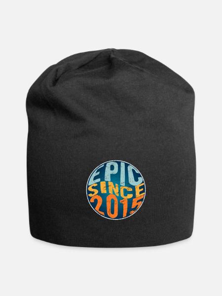 Epic since 2015 - Jersey Beanie - black - Front