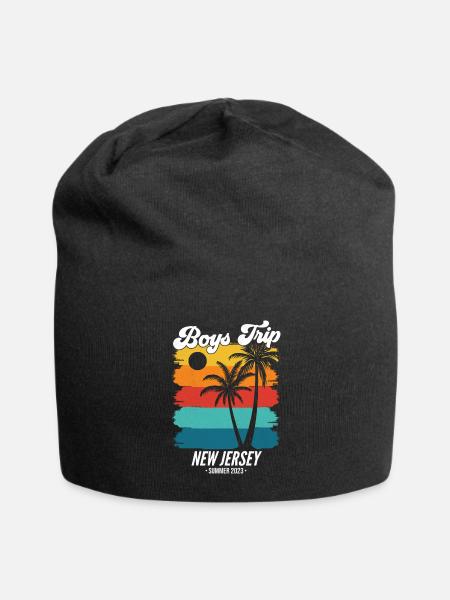 Boys Trip New Jersey Summer 2023 - Jersey Beanie - black - Front
