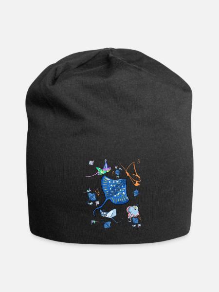 Stingrays - Jersey Beanie - black - Front