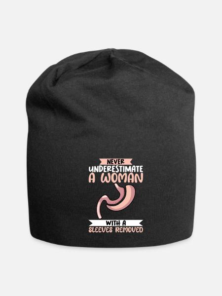 Funny Gastric Sleeve Bypass Surgery - Jersey Beanie - black - Front