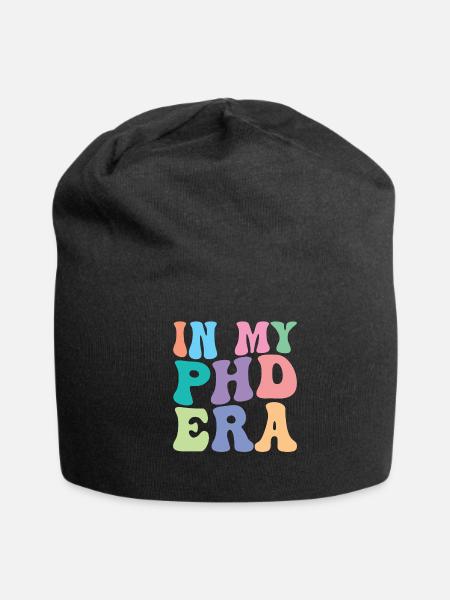 PHD Retro Groovy In My PHD Era - Jersey Beanie - black