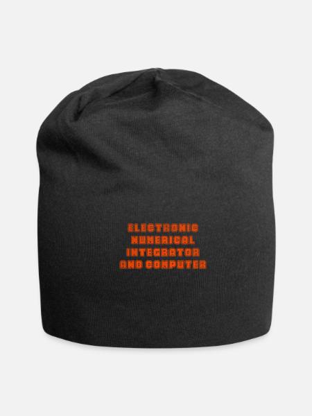 Electronic numerical integrator and computer - Jersey Beanie - black - Front