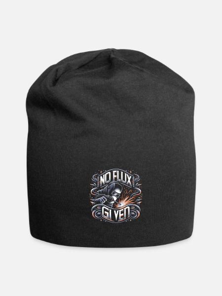 no flux given 10 - Jersey Beanie - black