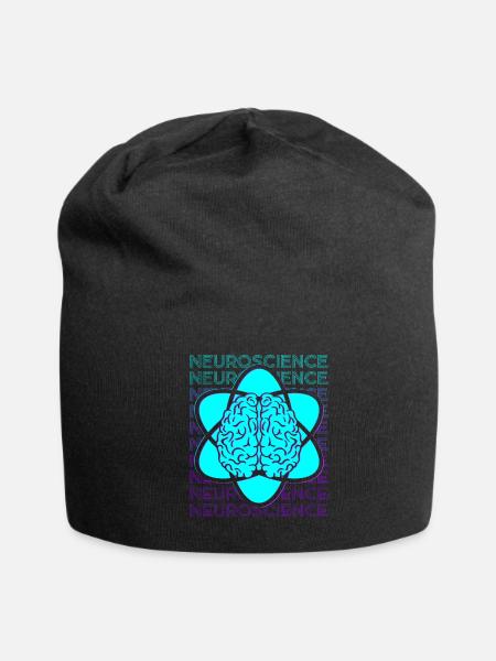 Neuroscience Neurology Neurologist Retro - Jersey Beanie - black - Front