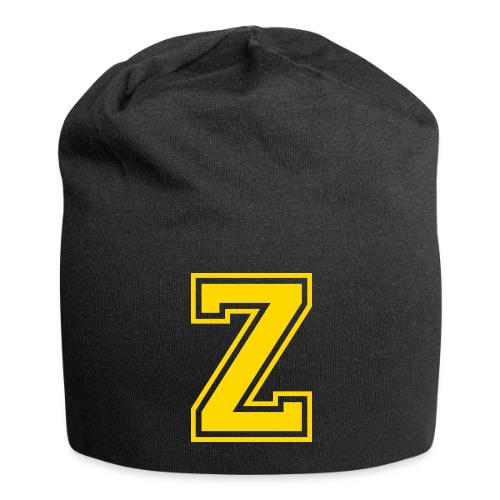 Letter Z – Capital Athletic Alphabet Monogram - Jersey Beanie