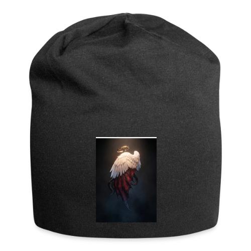Angel vs Demon Wings Dark Aesthetic Gothic T-Shirt - Jersey Beanie