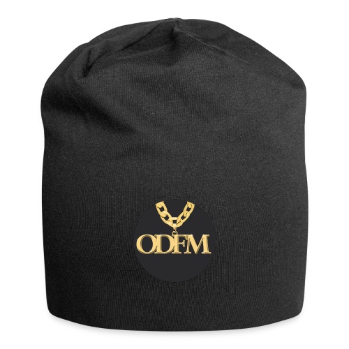 ODFM Podcast™ gold chain from One DJ From Murder - Jersey Beanie