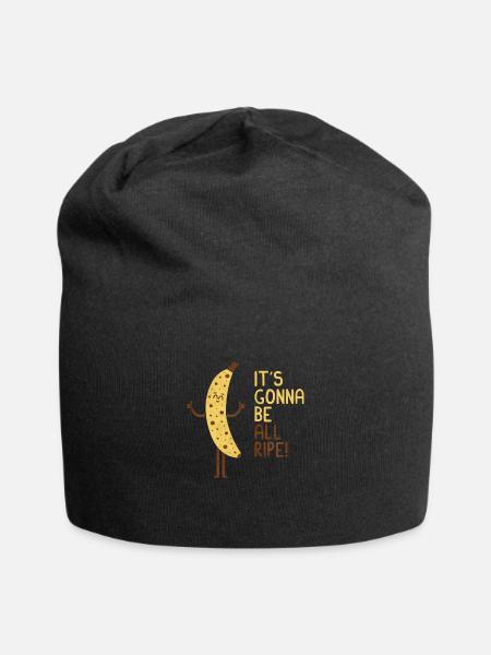 All Ripe - Jersey Beanie - black - Front