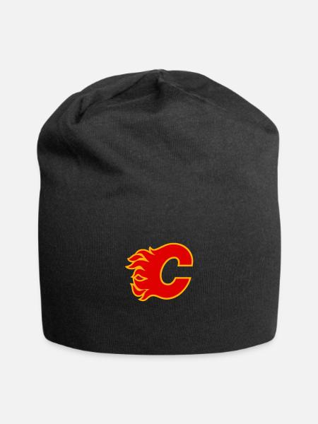 calgary,flames - Jersey Beanie - black - Front
