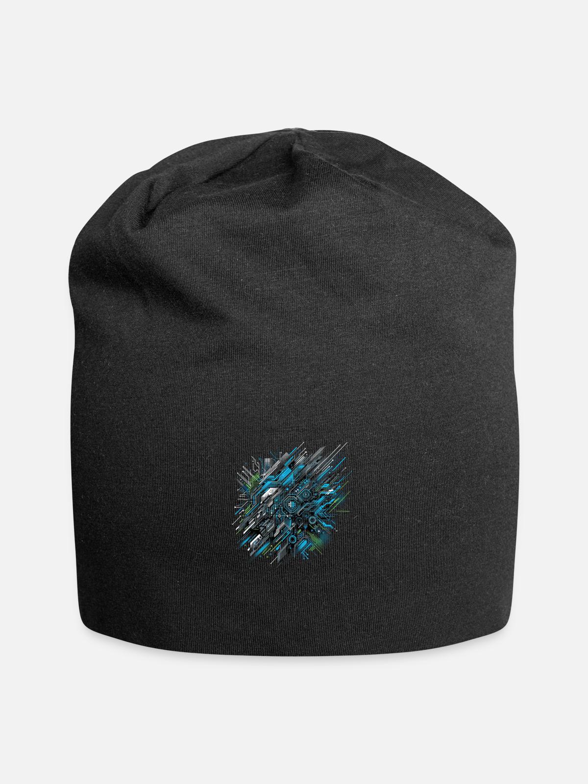 Neural Network Velocity - Jersey Beanie - black - Front