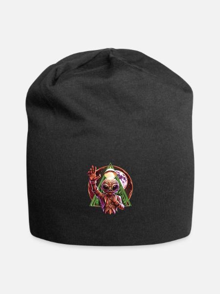 IlluminET17 - Jersey Beanie - black - Front