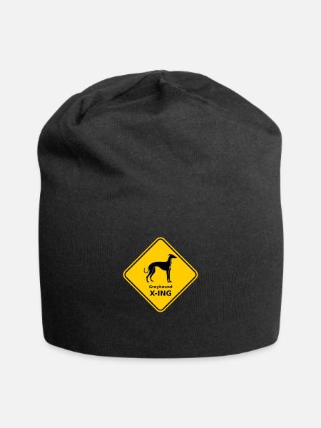 Sign "Greyhound X-ING" - Jersey Beanie - black - Front