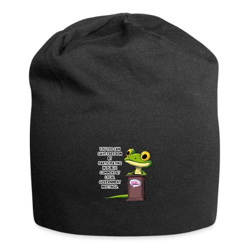 Public Comment Lizard Design - Jersey Beanie