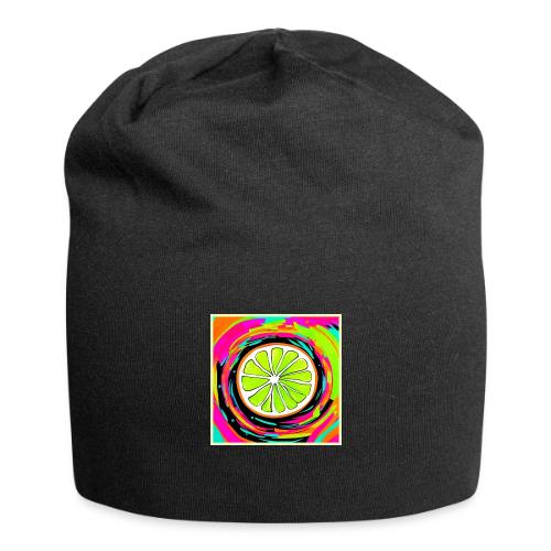 Lime Slice Pop Art - Jersey Beanie