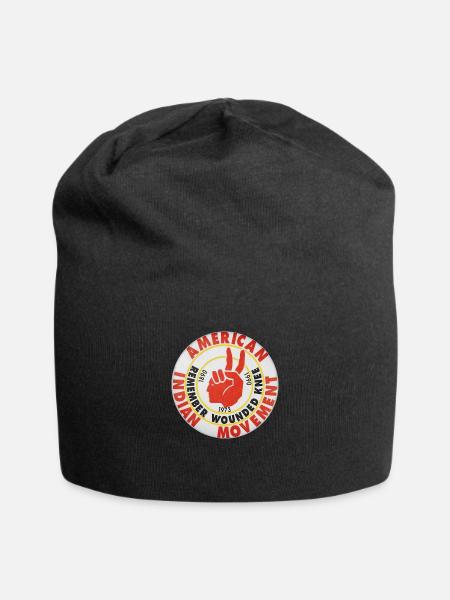 American Indian Movement - Jersey Beanie - black - Front