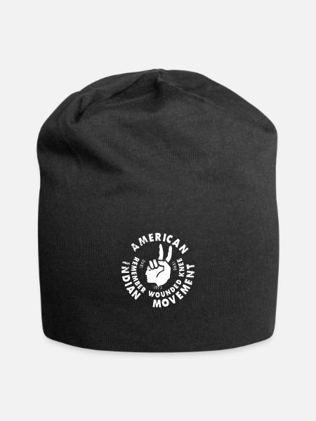 American Indian Movement - Jersey Beanie - black - Front